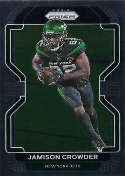 #86 Jamison Crowder - New York Jets - 2021 Panini Prizm Football