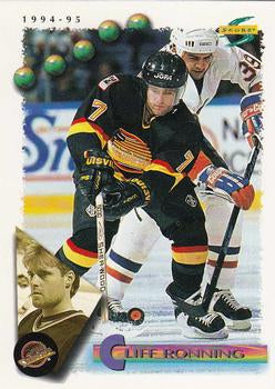 #86 Cliff Ronning - Vancouver Canucks - 1994-95 Score Hockey