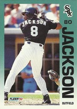 #86 Bo Jackson - Chicago White Sox - 1992 Fleer Baseball