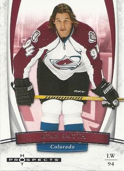 #86 Ryan Smyth - Colorado Avalanche - 2007-08 Fleer Hot Prospects Hockey