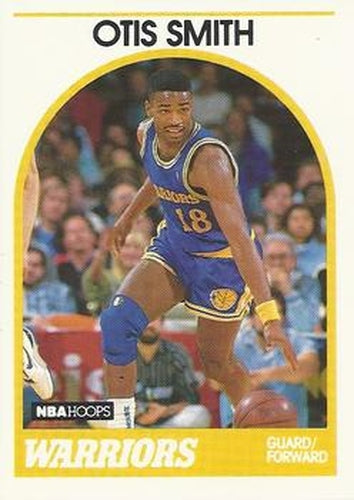#86 Otis Smith - Golden State Warriors - 1989-90 Hoops Basketball