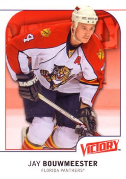 #86 Jay Bouwmeester - Florida Panthers - 2009-10 Upper Deck Victory Hockey