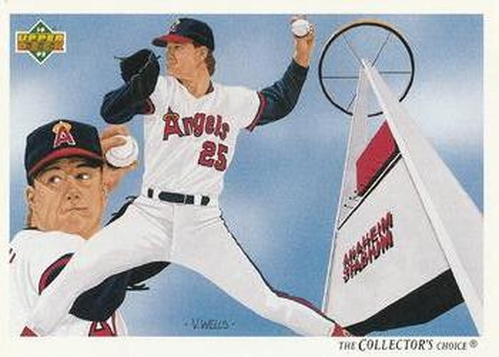 #86 Jim Abbott - California Angels - 1992 Upper Deck Baseball