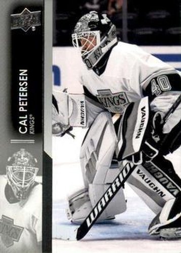 #86 Cal Petersen - Los Angeles Kings - 2021-22 Upper Deck Hockey