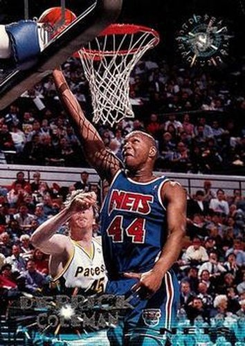 #86 Derrick Coleman - New Jersey Nets - 1995-96 Stadium Club Basketball