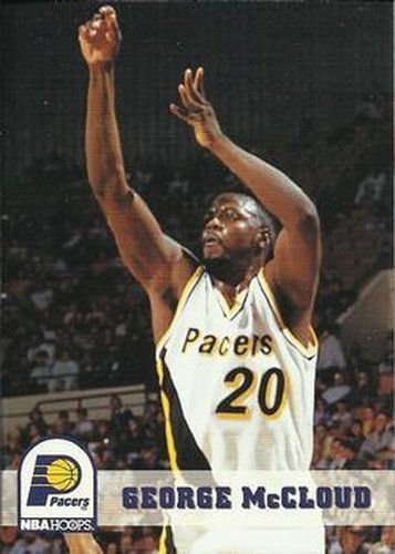 #86 George McCloud - Indiana Pacers - 1993-94 Hoops Basketball