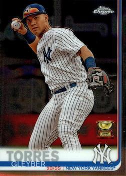 #86 Gleyber Torres - New York Yankees - 2019 Topps Chrome Baseball