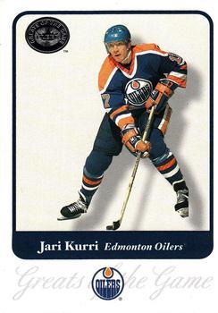 #86 Jari Kurri - Edmonton Oilers - 2001-02 Fleer Greats of the Game Hockey