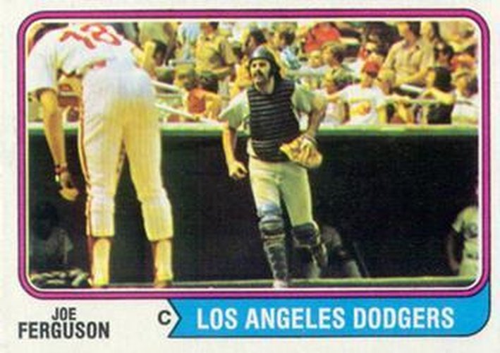 #86 Joe Ferguson - Los Angeles Dodgers - 1974 Topps Baseball