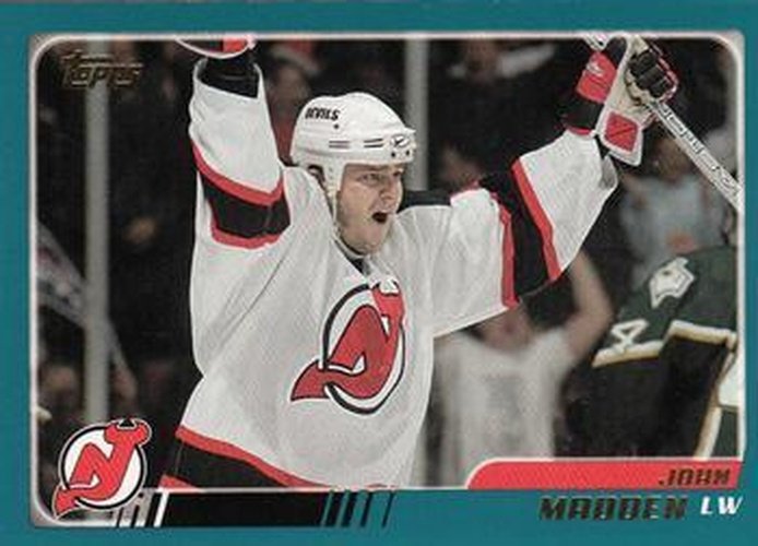 #86 John Madden - New Jersey Devils - 2003-04 Topps Hockey