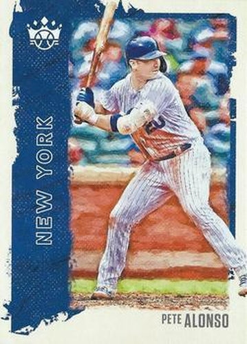 #86 Pete Alonso - New York Mets - 2021 Panini Diamond Kings Baseball