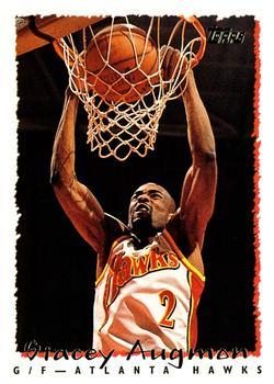 #86 Stacey Augmon - Atlanta Hawks - 1994-95 Topps Basketball