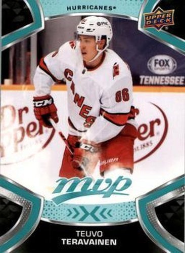 #86 Teuvo Teravainen - Carolina Hurricanes - 2021-22 Upper Deck MVP Hockey