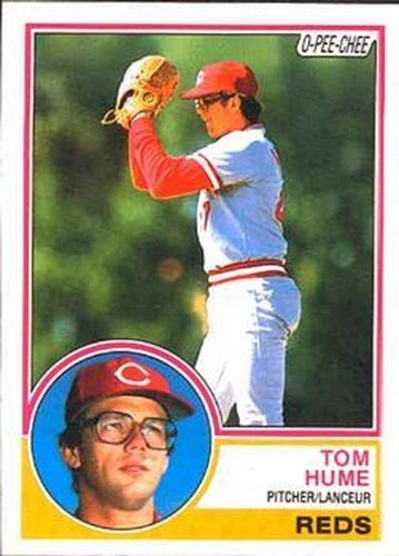 #86 Tom Hume - Cincinnati Reds - 1983 O-Pee-Chee Baseball