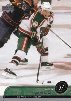 #86 Wes Walz - Minnesota Wild - 2002-03 Upper Deck Hockey