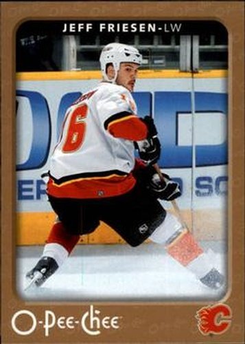 #86 Jeff Friesen - Calgary Flames - 2006-07 O-Pee-Chee Hockey