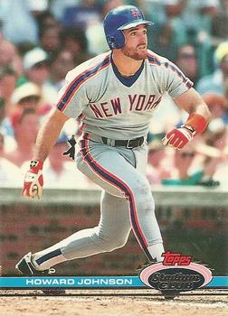 #86 Howard Johnson - New York Mets - 1991 Stadium Club Baseball