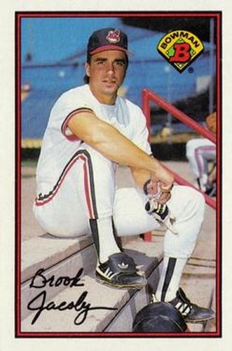 #86 Brook Jacoby - Cleveland Indians - 1989 Bowman Baseball