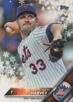 #HMW86 Matt Harvey - New York Mets - 2016 Topps Holiday Baseball