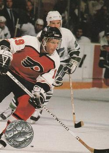 #86 Steve Duchesne - Philadelphia Flyers - 1991-92 Pro Set Platinum Hockey