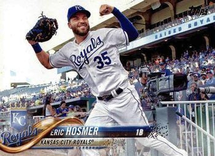 #86 Eric Hosmer - Kansas City Royals - 2018 Topps Baseball