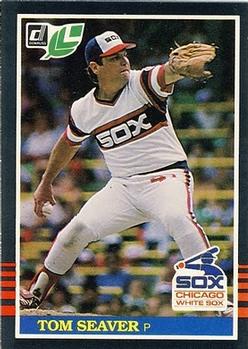 101 Tom Seaver - Chicago White Sox - 1985 Leaf Baseball – Isolated