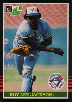#106 Roy Lee Jackson - Toronto Blue Jays - 1985 Leaf Baseball