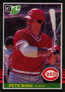 #144 Pete Rose - Cincinnati Reds - 1985 Leaf Baseball