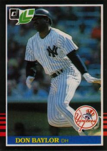 #146 Don Baylor - New York Yankees - 1985 Leaf Baseball