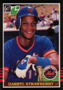 #159 Darryl Strawberry - New York Mets - 1985 Leaf Baseball