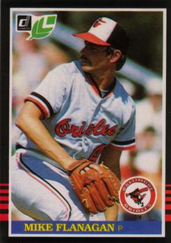 #175 Mike Flanagan - Baltimore Orioles - 1985 Leaf Baseball