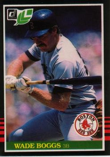 #179 Wade Boggs - Boston Red Sox - 1985 Leaf Baseball