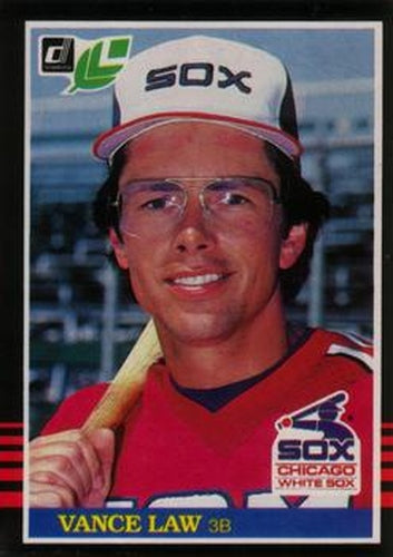 #183 Vance Law - Chicago White Sox - 1985 Leaf Baseball