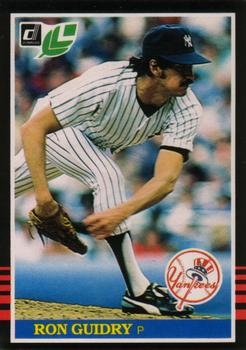 #237 Ron Guidry - New York Yankees - 1985 Leaf Baseball