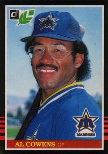 #239 Al Cowens - Seattle Mariners - 1985 Leaf Baseball