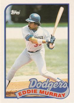 #87T Eddie Murray - Los Angeles Dodgers - 1989 Topps Traded Baseball