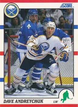 #87 Dave Andreychuk - Buffalo Sabres - 1990-91 Score Hottest and Rising Stars Hockey