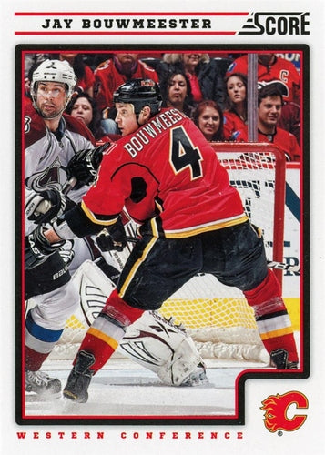 #87 Jay Bouwmeester - Calgary Flames - 2012-13 Score Hockey