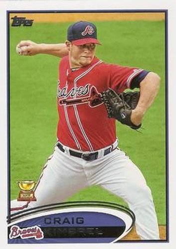 #87 Craig Kimbrel - Atlanta Braves - 2012 Topps Baseball