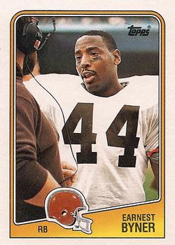 #87 Earnest Byner - Cleveland Browns - 1988 Topps Football