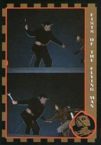 #87 Fists of the Flying Man - 1991 Topps The Rocketeer
