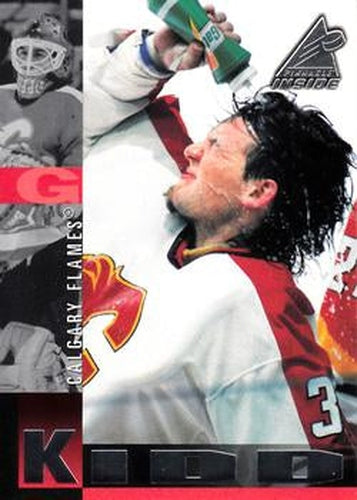 #87 Trevor Kidd - Calgary Flames - 1997-98 Pinnacle Inside Hockey
