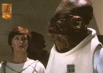 #87 Mon Mothma and Admiral Ackbar - 1997 Merlin Star Wars Special Edition