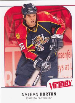 #87 Nathan Horton - Florida Panthers - 2009-10 Upper Deck Victory Hockey