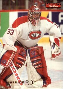 #87 Patrick Roy - Montreal Canadiens - 1995-96 SkyBox Impact Hockey