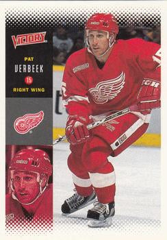 #87 Pat Verbeek - Detroit Red Wings - 2000-01 Upper Deck Victory Hockey