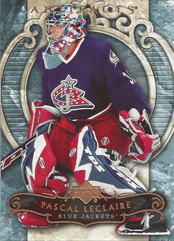 #87 Pascal Leclaire - Columbus Blue Jackets - 2007-08 Upper Deck Artifacts Hockey