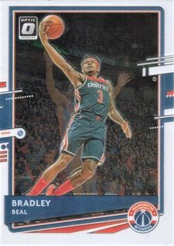 #87 Bradley Beal - Washington Wizards - 2020-21 Donruss Optic Basketball