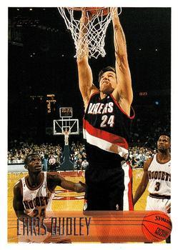 #87 Chris Dudley - Portland Trail Blazers - 1996-97 Topps Basketball