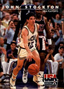#87 John Stockton - USA - 1992 SkyBox USA Basketball